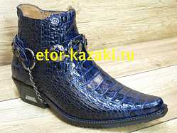Мужские казаки ETOR 65-008/дарк блу кроко