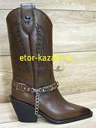 Казаки женские ETOR 9495-90016/невада коричневый