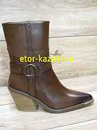 Казаки женские ETOR 9511-9747/невада коричневый
